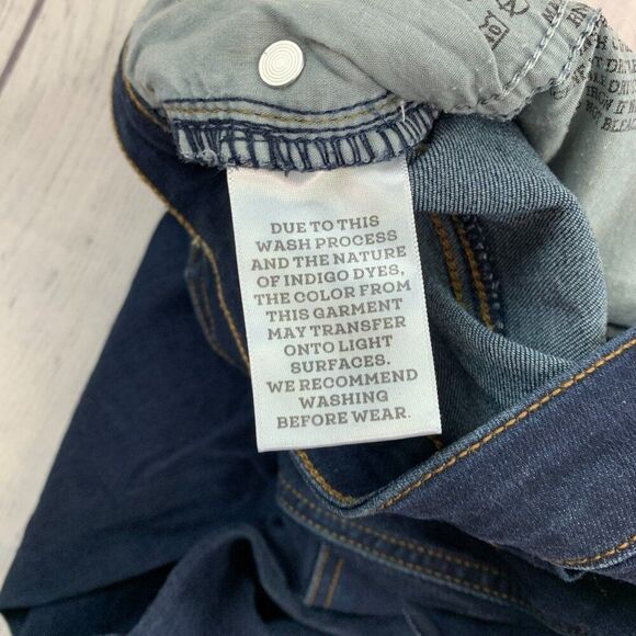 Grace in LA Jeans sz 12 Dark Wash Inseam 29" Stretch Lightweight - Picture 11 of 13